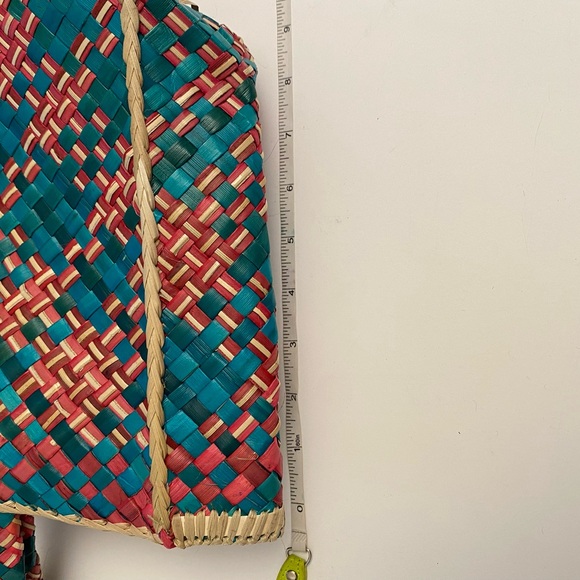 Bayong Bag, Made out of dried Pandan leaves! Hand crafted. NEW! - Picture 5 of 8